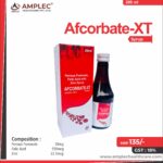 AFCORBATE-XT – Ferrous Fumurate  30mg + Folic Acid 550mcg + Zinc 22.5mcg | Amplec Healthcare