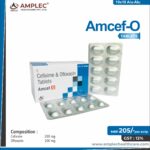 Amcef-O – Cefixime 200 Mg + Ofloxacin 200 Mg  | Amplec Healthcare