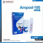 AMPOD-100 – Cefpodoxime Proxetil 100 mg  (with water )  | Amplec Healthcare