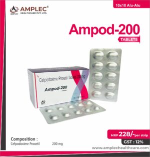 Ampod-200 - formulated with Cefpodoxime 200 Mg  | Provided by Amplec Healthcare