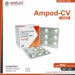 Ampod Cv – Cefpodoxime Proxetil 200mg+Clavulanic Acid 125mg | Amplec Healthcare