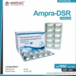 AMPRA-DSR – Pantoprazole 40 mg + Domperidone 30 mg(sr)  | Amplec Healthcare