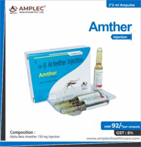 AMTHER – Alpha Beta Arteether 150 mg Injection  | Amplec Healthcare