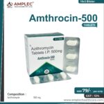 Amthocin-500 – Azithromycin 500 Mg  | Amplec Healthcare