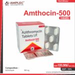 Amthocin-500 – Azithromycin 500 Mg  | Amplec Healthcare