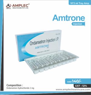 AMTRONE - formulated with Ondansetron  Hydrochloride 2 mg | Provided by Amplec Healthcare