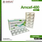 Amcef-400 – Cefixime 400 Mg Tablet | Amplec Healthcare