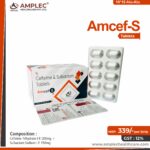 Amcef S – Cefixime Trihydrate I.P. 200mg + Sulbactum Sodium I.P. 150mg | Amplec Healthcare
