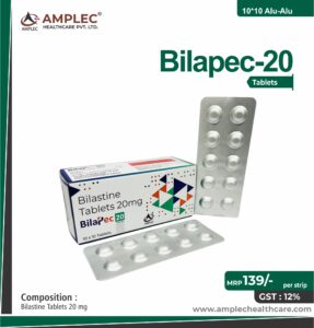 Bilapec 20 – Bilastine 20mg Tablet | Amplec Healthcare