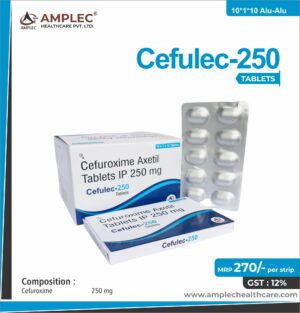 CEFULEC-250 - formulated with Cefuroxime 250 mg | Provided by Amplec Healthcare