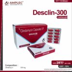 DESCLIN-300 – Clindamycin 300 mg cap | Amplec Healthcare