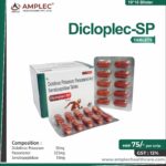 DICLOPLEC SP – Diclofenac 50mg + Paracetamol 325mg + Serratiopeptidase 15mg | Amplec Healthcare