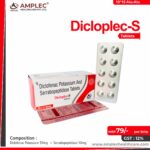 DICLOPLEC S – Diclofenac 50mg  + serratiopeptidase 10mg  | Amplec Healthcare
