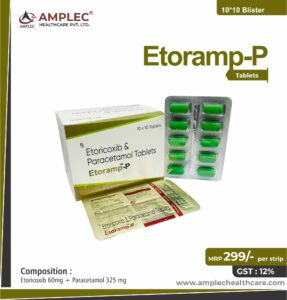 ETORAMP-P – Etoriocoxib 60mg+ Pcm 325mg | Amplec Healthcare