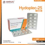 HYDOPLEC 25 – Hydroxyzine Hydrochloride 25 mg Tablet  | Amplec Healthcare