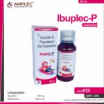 IBUPLEC-P – Ibuprofen 100 mg + Paracetamol 162.5 mg Suspension | Amplec Healthcare