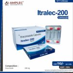 ITRALEC 200 – Itraconazole 200 mg Capsule | Amplec Healthcare