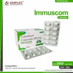 IMMUSCOM – Colostrum Capsule 500 mg (Immune Booster) | Amplec Healthcare