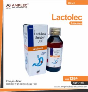 LACTOLEC – Lactulose 10 gm   Solution (Sugar Free) | Amplec Healthcare