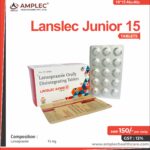 LANSLEC JUNIOR 15 – Lansoprazole 15 mg  tablet | Amplec Healthcare