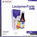 LECZYME FORTE – Fungal Diastase 50 mg + Pepsin 10 mg (Sugar Free) | Amplec Healthcare