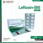 LEFLOXIN-500 – Levofloxacin 500 mg Tablet | Amplec Healthcare