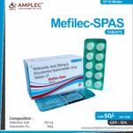 MEFILEC-SPAS – Mefenamic Acid 250 mg + Dicyclomine HCL 10mg Tablet | Amplec Healthcare