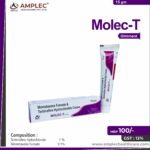 MOLEC-T – Terbinafine Hydrochloride 1 % and Mometasone Furoate 0.1% Ointment | Amplec Healthcare