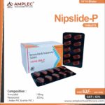 NIPSLIDE-P – Nimesulide 100mg + Paracetamol 325mg( Amber PVC & white PVC ) Tablet | Amplec Healthcare