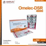 OMELEC-DSR – Omeprazole 20 mg + Domperidone 10 mg sr Capsule  | Amplec Healthcare