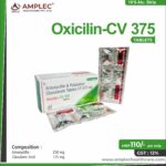 OXILICIN-CV 375 – Amoxycillin 250 mg + Clavulanic Acid 125 mg Tablet | Amplec Healthcare