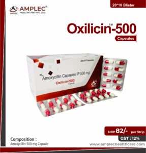 OXILICIN-500 – Amoxycillin 500 mg Capsule  | Amplec Healthcare
