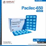 PACILEC 650 – Paracetamol 650 mg Tablet | Amplec Healthcare