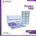 PRELEC CAP – Prebiotic & Probiotic  Capsule | Amplec Healthcare