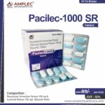 PACILEC 1000 SR – Paracetamol (Immediate Release 300 mg & Sustained Release 700 mg)  Bilayered Tablet  | Amplec Healthcare