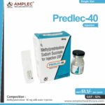 PREDLEC 40 – Methylprednislone  40 mg with water Injection  | Amplec Healthcare