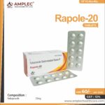 RAPOLE-20 – Rabeprazole  20mg  | Amplec Healthcare