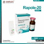 RAPOLE 20 – Rabeprazole 20MG Injection  | Amplec Healthcare