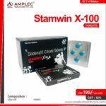 STAMWIN X-100 – Sildenafil 100MG | Amplec Healthcare