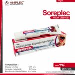 SOREPLEC – Chloloine Salicylate 8.7% w/w + Lignocaine Hydrocloride 2.0% w/w + Benzalkonium Chloride Solution 0.01% w/w Gel  | Amplec Healthcare