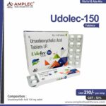 UDOLEC-150 – Ursodeoxycholic Acid 150 Tablet | Amplec Healthcare