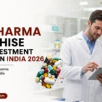 PCD Pharma Franchise total investment and cost in India 2026 — cost breakdown chart showing ₹20,000 to ₹2,00,000 investment range
