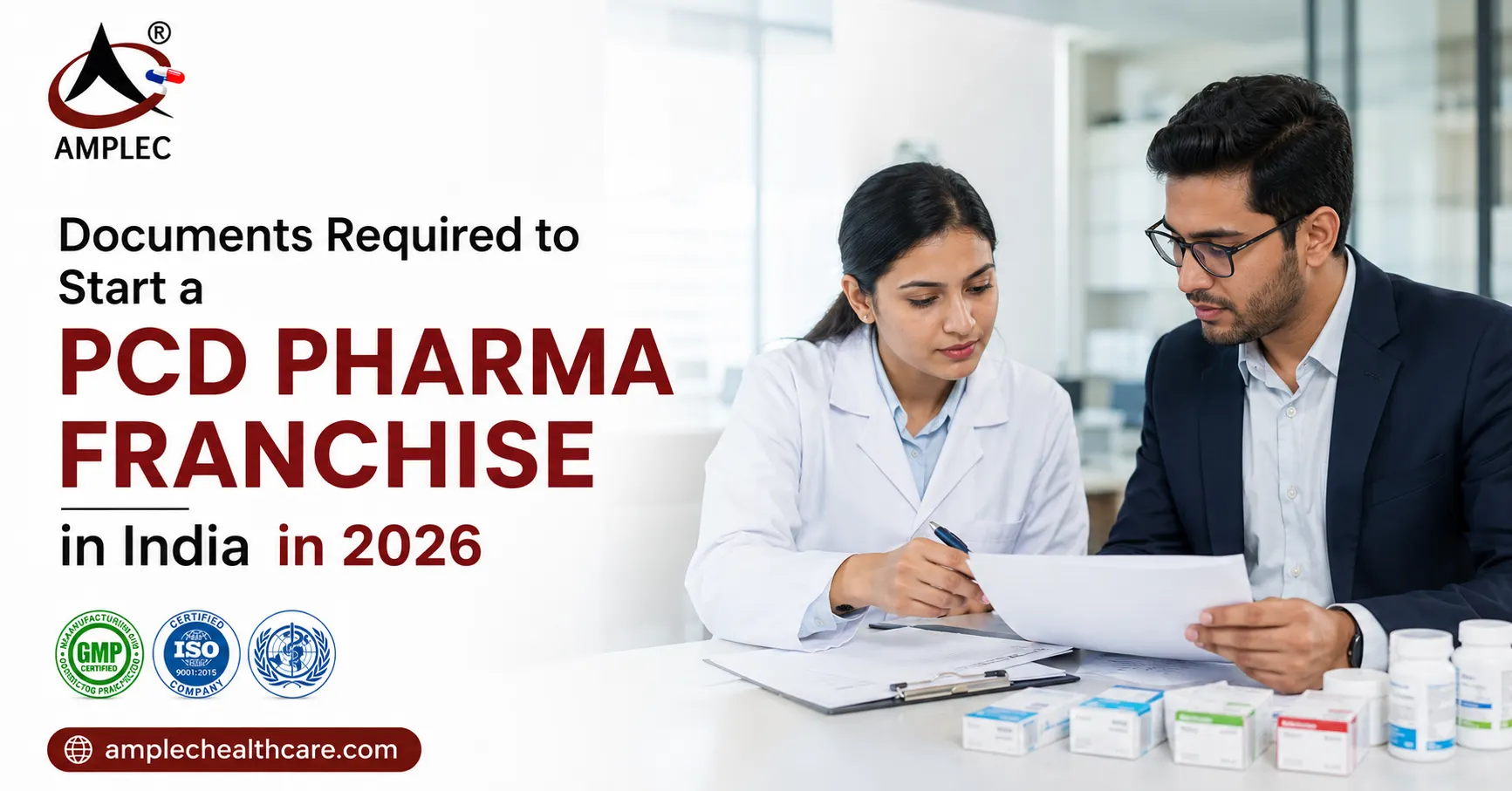 Documents required to start a PCD Pharma franchise in India in 2026 including drug license, GST registration, PAN card, business documents and legal compliance requirements