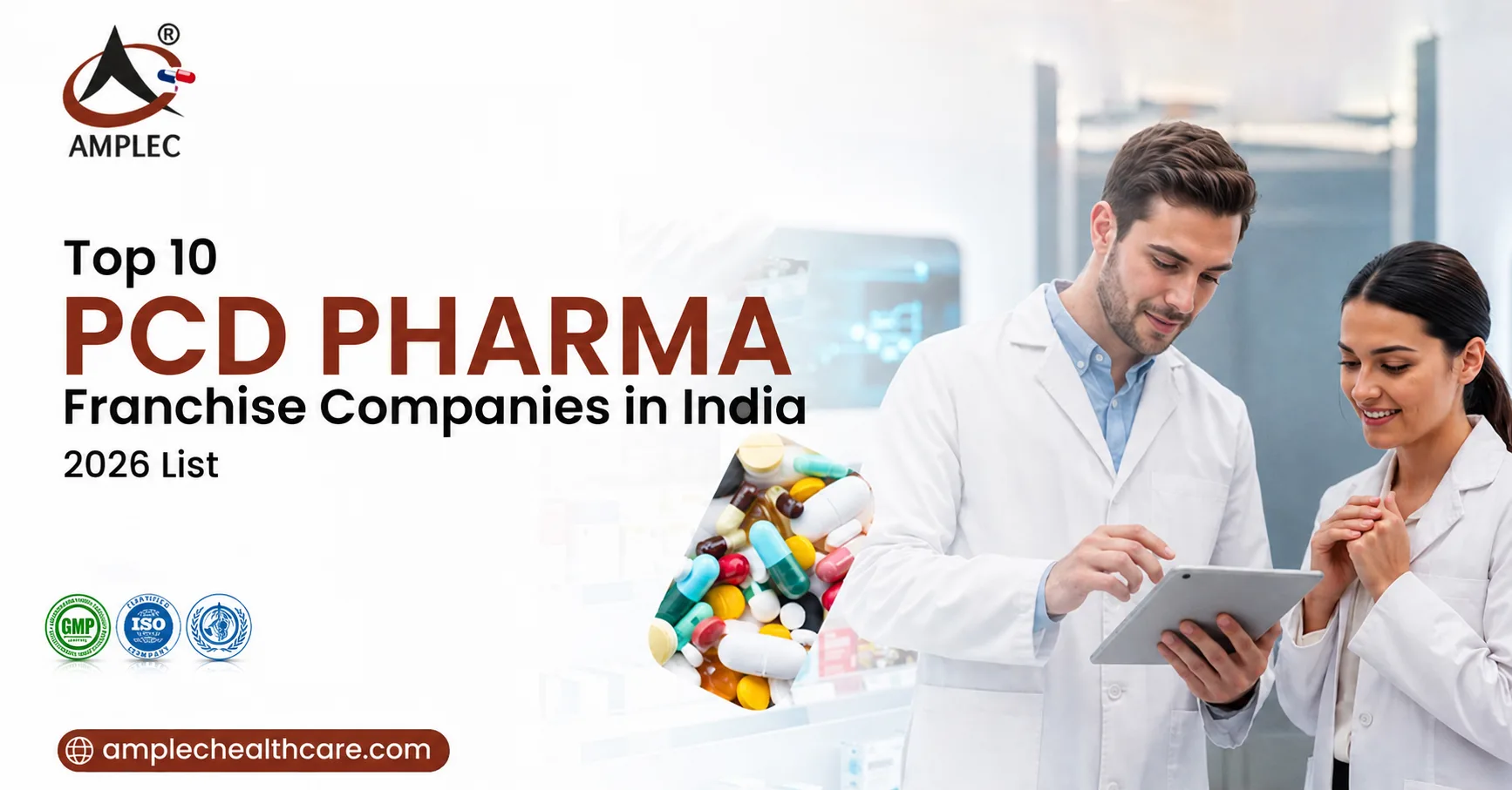 Top 10 PCD pharma franchise companies in India 2026 list